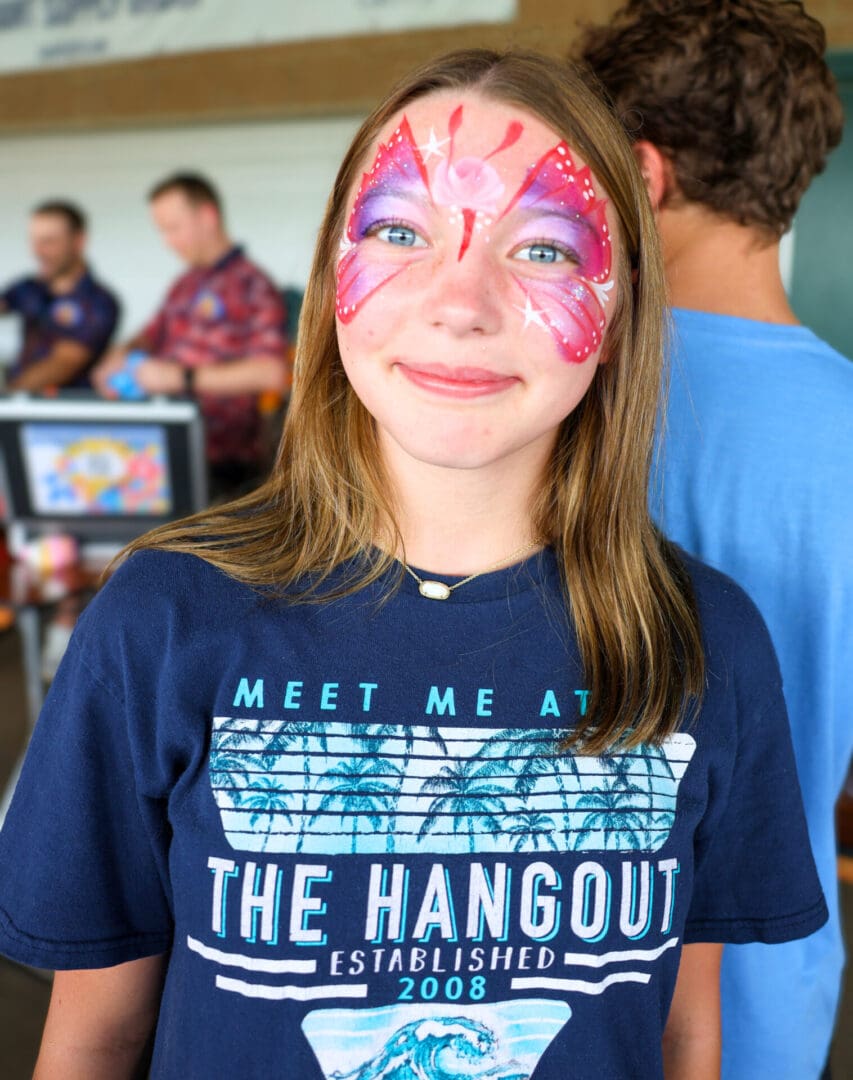 butterfly face paint